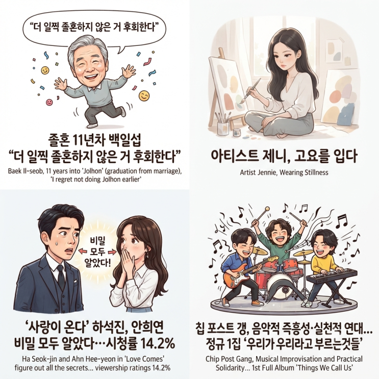 연예계픽 간추린 오후 뉴스맛집 09.06.일