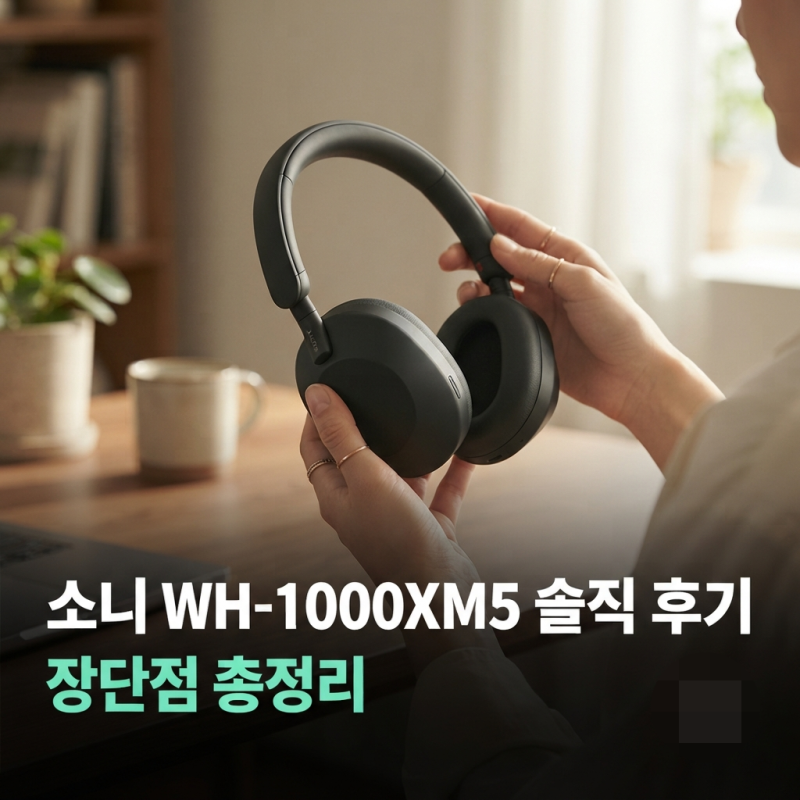 소니 WH-1000XM5 1년 실사용 후기 단점과 장점 솔직 정리