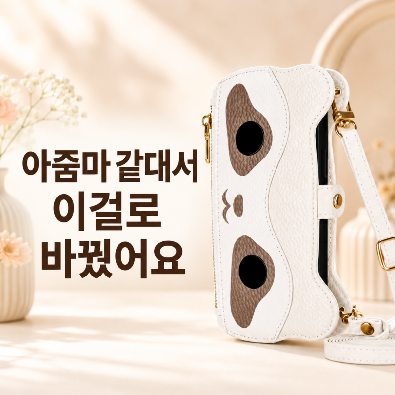 갤럭시 지갑케이스 후기｜테무 카드수납 케이스 직접 써보니