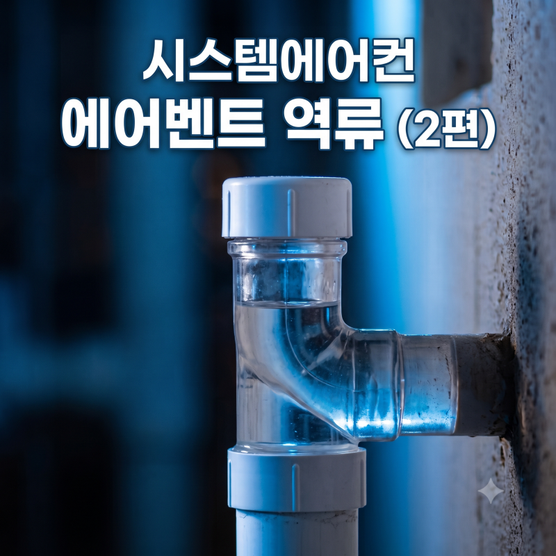 시스템 에어컨 누수 원인 4가지와 에어벤트 물 떨어짐 셀프 점검법