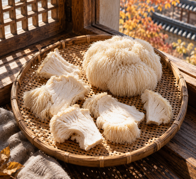 노루궁뎅이버섯 효능과 이름 유래, 100g 칼로리와 보관법