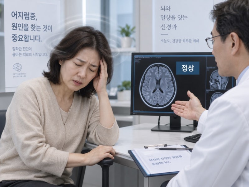 MRI는 정상이라는데, 왜 자꾸 어지러울까요? 전정편두통일 수 있습니다.