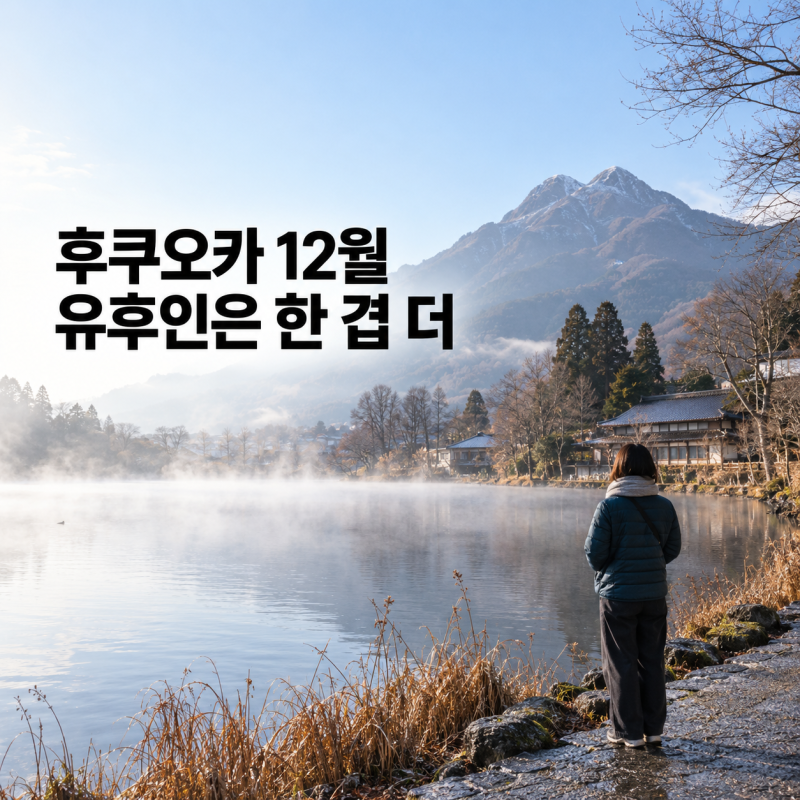후쿠오카 12월 옷차림: 시내·유후인 겉옷 7가지 선택법