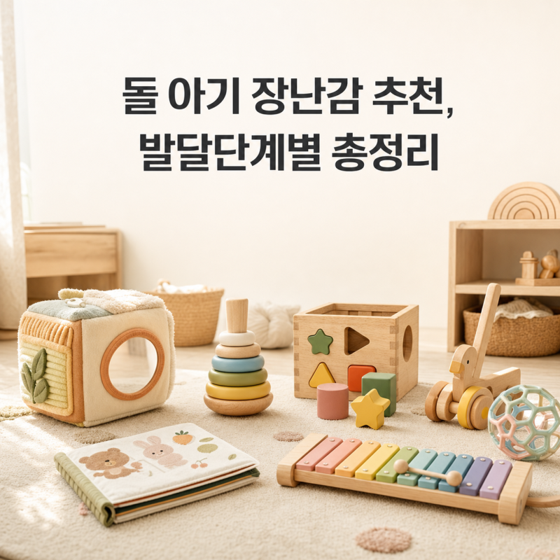 돌 아기 장난감 추천, 발달단계별 총정리