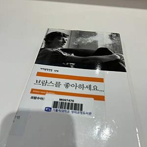 민음사 브람스를 좋아하세요 독후감 후기 줄거리 결말