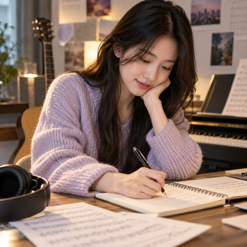 박은빈 SHOOTING MY LOVE, 데뷔 30주년에 직접 쓴 노래는