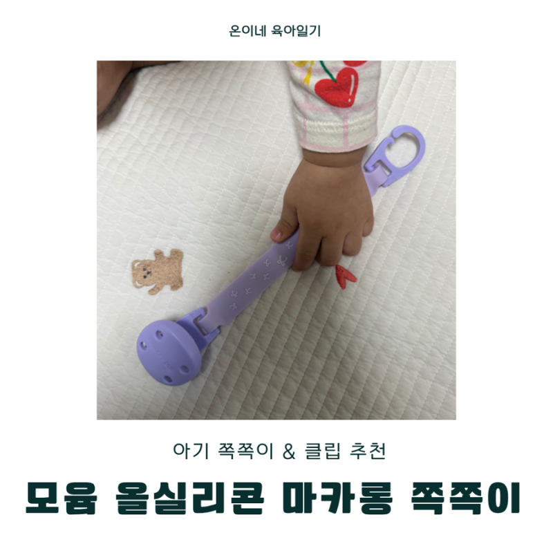 아기쪽쪽이 추천 모윰 올실리콘 마카롱 쪽쪽이 모윰 쪽쪽이클립 사용 후기