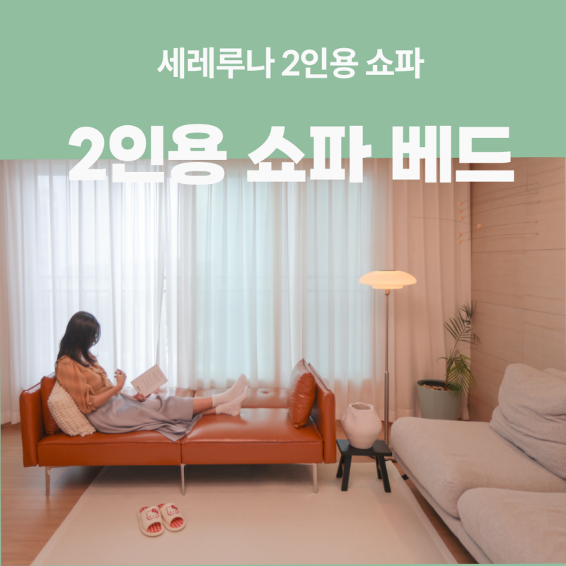 2인용 쇼파 베드 세레루나 3단 리클라이닝 실사용 후기 가져왔어요