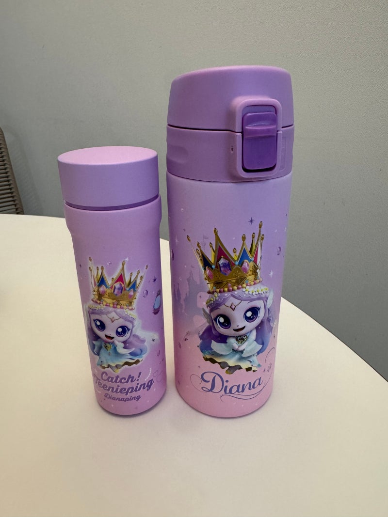 "다이아나핑 품절 임박!" 락앤락 티니핑 텀블러 2종 400ml vs 150ml 내돈내산 솔직 비교 후기