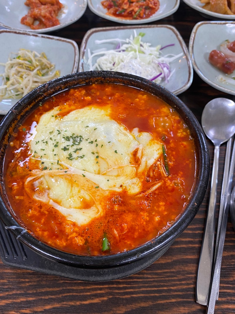강릉 최일순짬뽕순두부 | 치즈쫄면순두부 웨이팅 주차 상세후기