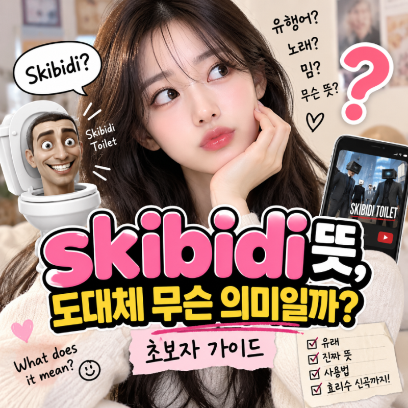 skibidi뜻, 도대체 무슨 의미일까? 초보자 가이드