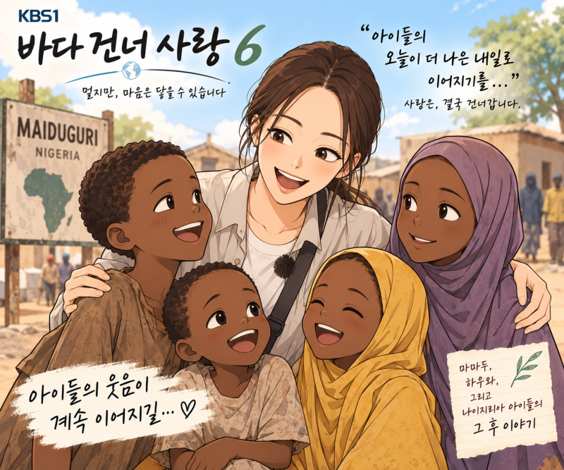 바다 건너 사랑6 11회 리뷰, 서효림이 다시 만난 나이지리아 아이들