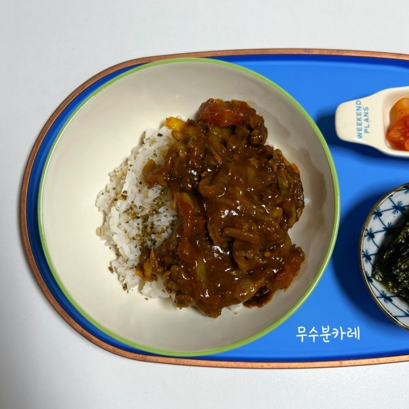 내맘대로 내 아이 무수분 카레 만들기, 유아식 레시피