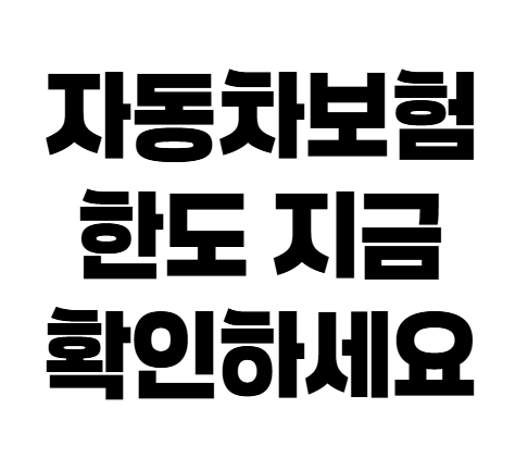 자동차보험 대물배상 한도 얼마가 적당할까? 변경 방법까지 정리