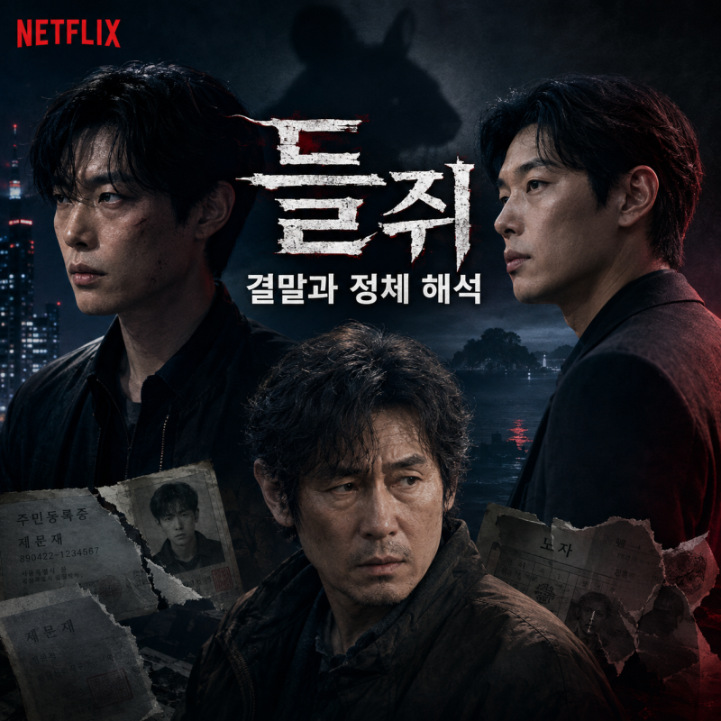 넷플릭스 들쥐 결말 해석, 정체와 마지막 노크의 의미