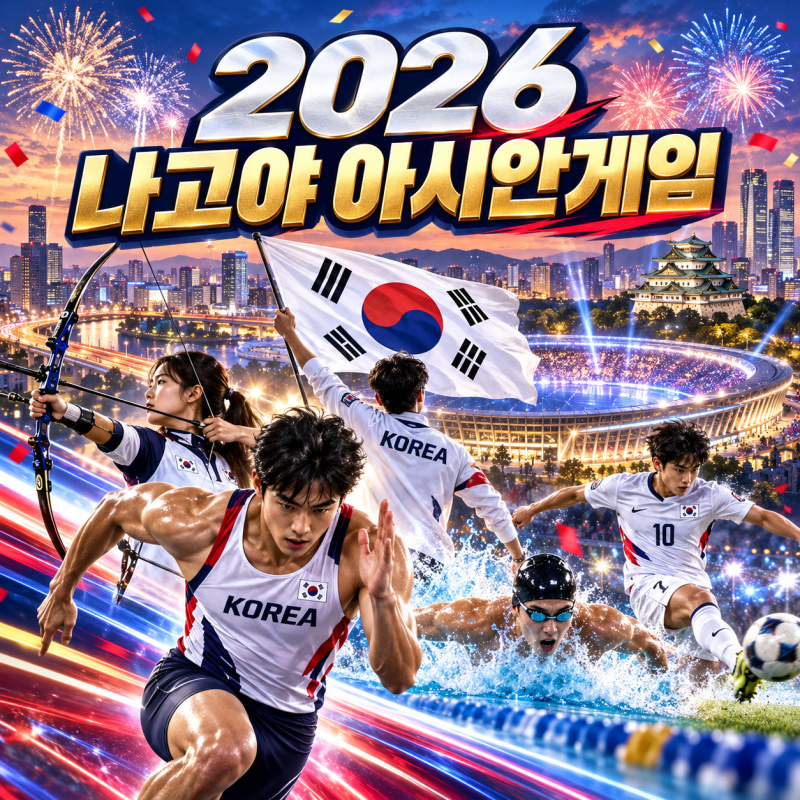 아시안게임 한국대표님일정 및 날짜