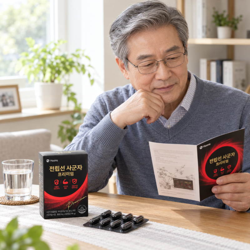 사군자프리미엄 가격❤️ 효능, 밤에 자주 깨서 전립선관리위해 사군자 알아본 70대 후기