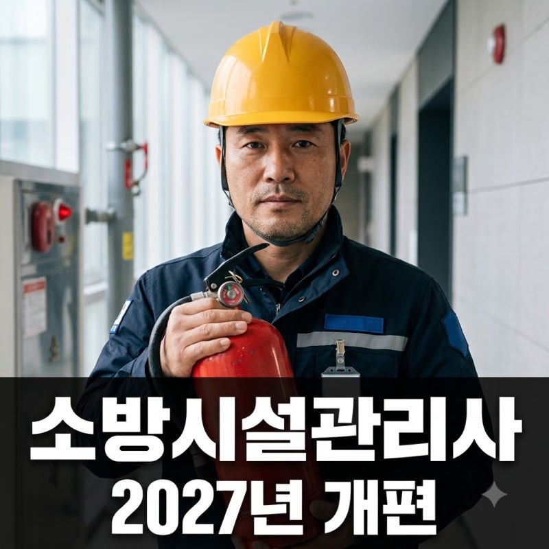 소방시설관리사 2026 시험 종료! 2027년 대대적 개편, 지금부터 준비해야 할 이유
