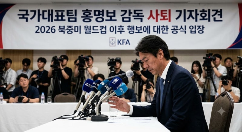 홍명보 감독 사퇴 후 근황? 온라인 화제의 짤 & 패러디 레전드 모음