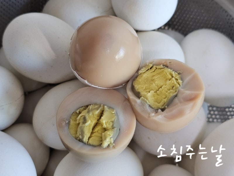 수입 계란 난각번호 맛 전기 압력솥 구운 계란만들기