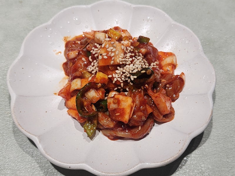 창난젓 무침 창란젓 요리 젓갈 양념 레시피