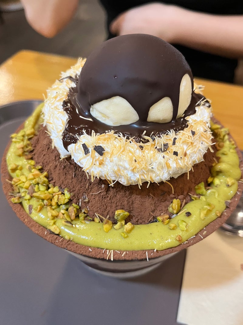 [두바이초코설빙]가격인상 내돈내산 솔직 후기 칼로리 정보