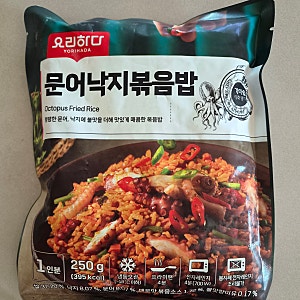 직장인 간단 냉동 도시락 "요리하다 문어낙지볶음밥" 내돈내산 후기