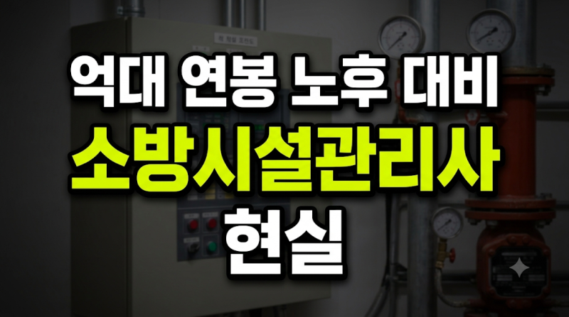 소방시설관리사 연봉과 응시자격: 시험과목 및 2차 난이도 극복 전략