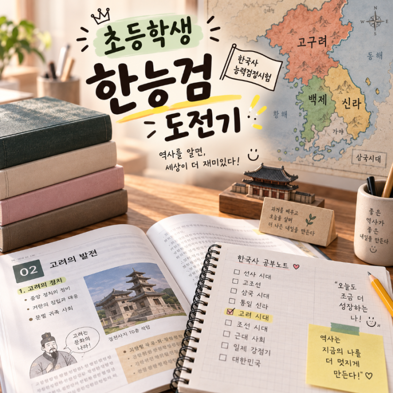 한능검 심화 접수 대기 꿀팁 _ 초등학생 1급 합격 비결 후기