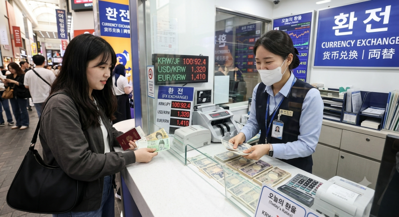 머니박스 환전소 이용방법! 원달러 환율 급락 때 스마트하게 달러 환전하는 꿀팁