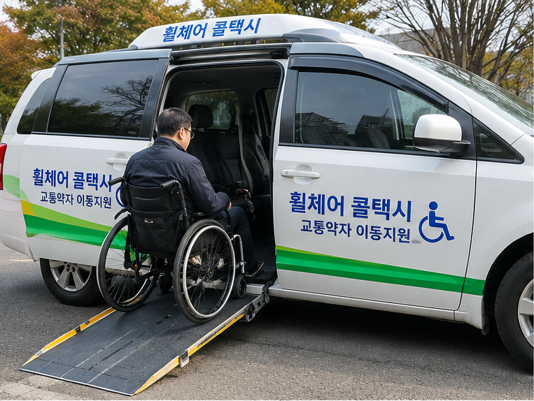 군포시 휠체어콜택시·휠체어탑승차량 교통약자이동서비스, 편리하고 안전한 이동을 위한 ....