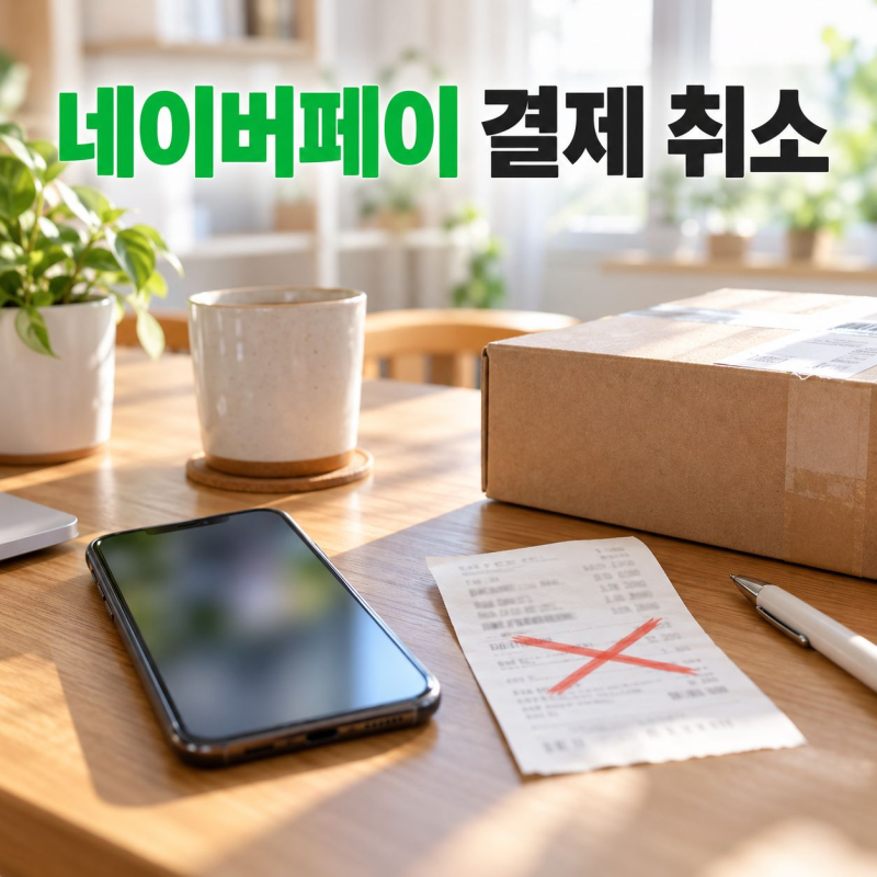 네이버페이 결제 취소 방법, 환불 기간과 내역 확인하기