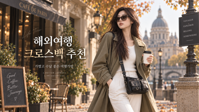 해외여행 크로스백 추천｜가볍고 수납 좋은 여행가방 고르는 법
