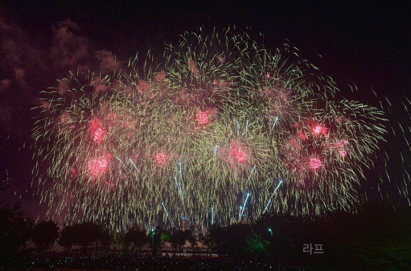 2026 서울세계불꽃축제 한화생명 시그니처 불꽃 LOUNGE 당첨 및 관람 후기 (숲속에 숨겨진 명당)