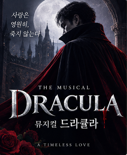 뮤지컬 드라큘라 공연 일정과 예매 정보, 10월 18일 폐막입니다
