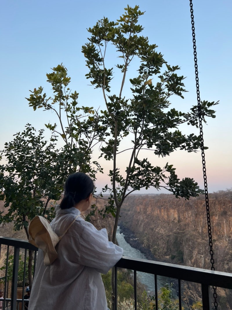 짐바브웨 빅토리아 폭포 카페 추천｜The Lookout Café, 뷰 하나로 만족했던 곳