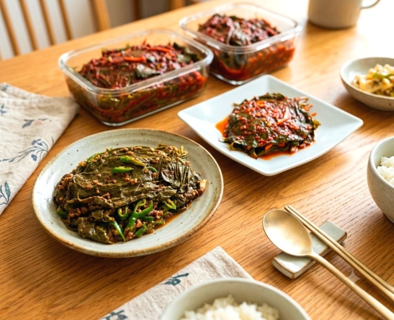 깊은 풍미의 '삭힌 깻잎 된장 장아찌' 와 김칠맛 가득한 '매콤 양념 깻잎장아찌' 황금 레시피