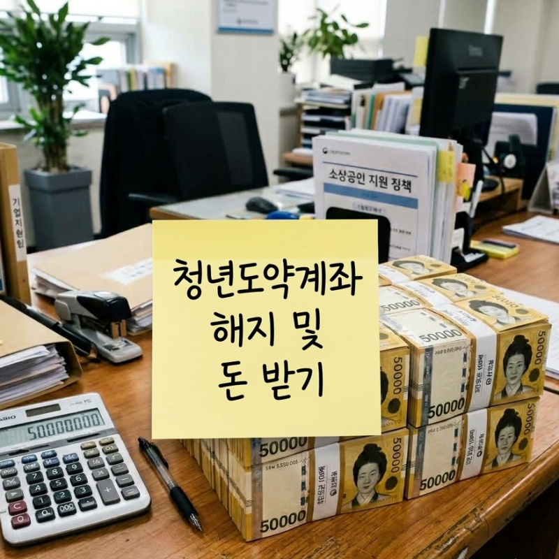 "해지했더니?" 청년도약계좌 중도해지 결과｜중도인출·만기·지금 해지해도 되는지?