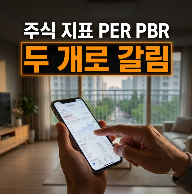 주식 용어 PER PBR 차이점과 뜻: 초보자를 위한 초간단 이해법