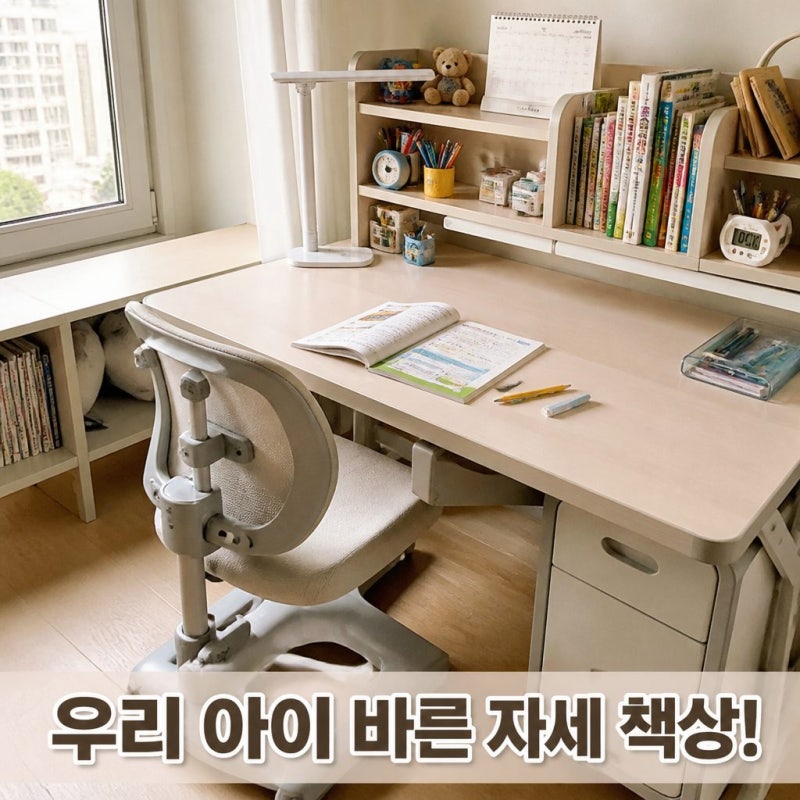 초등학생책상 추천, 입학 전 꼭 확인할 높이와 크기 선택법