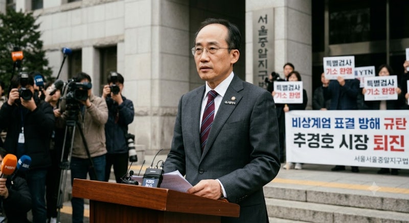 추경호 의원 비상계엄 해제 표결 방해 혐의 및 재판 현황 보고서