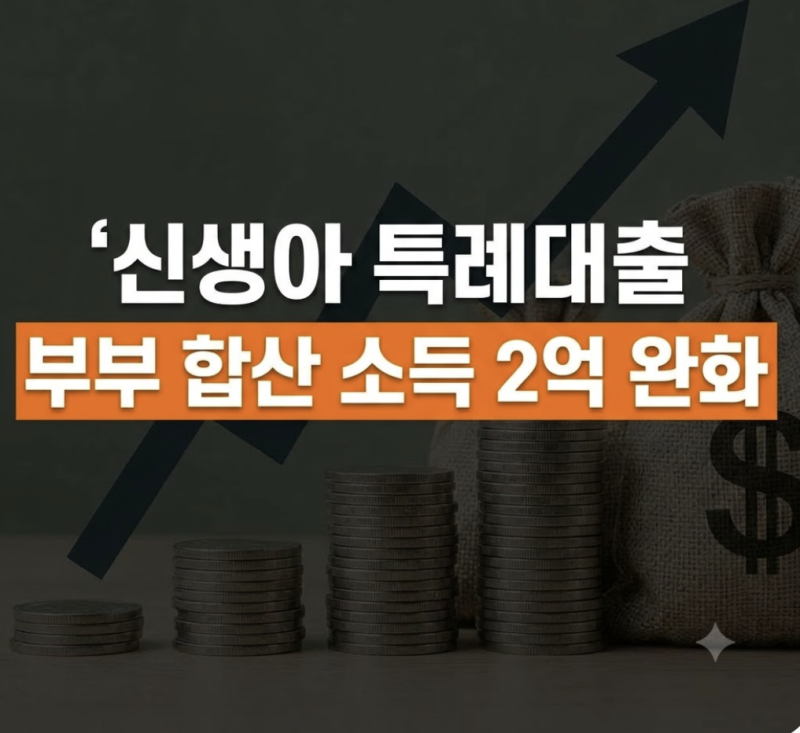 신생아 특례대출 평수 조건과 주택 가격 기준 총정리 (디딤돌 버팀목)