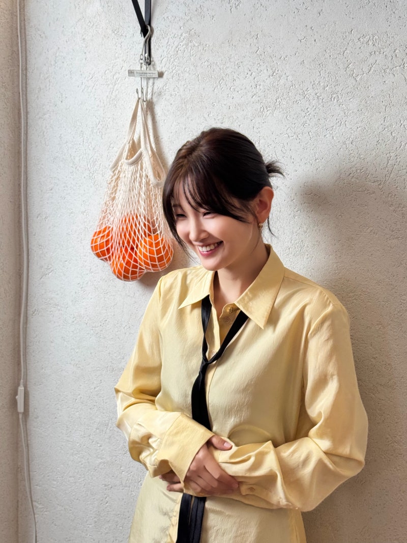 박소담, 여자 중단발의 올림머리