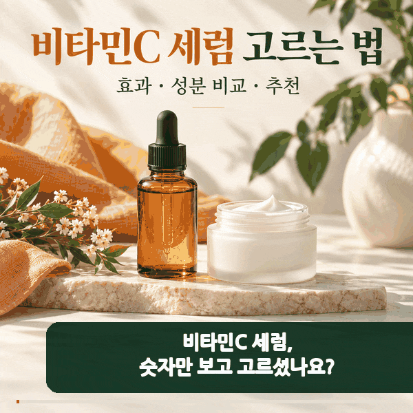 비타민C 화장품 성분·사용법·보관법과 비타민C 화장품 비교·추천