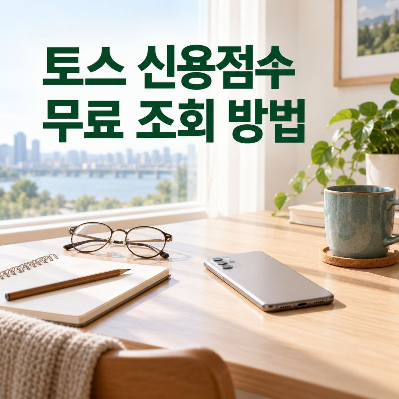 토스 신용점수 확인 방법, 무료로 조회하는 방법