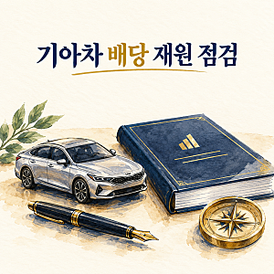 기아차주가 배당수익률 5% 보고 담기 전 점검할 배당 재원과 세후 현금흐름 3가지