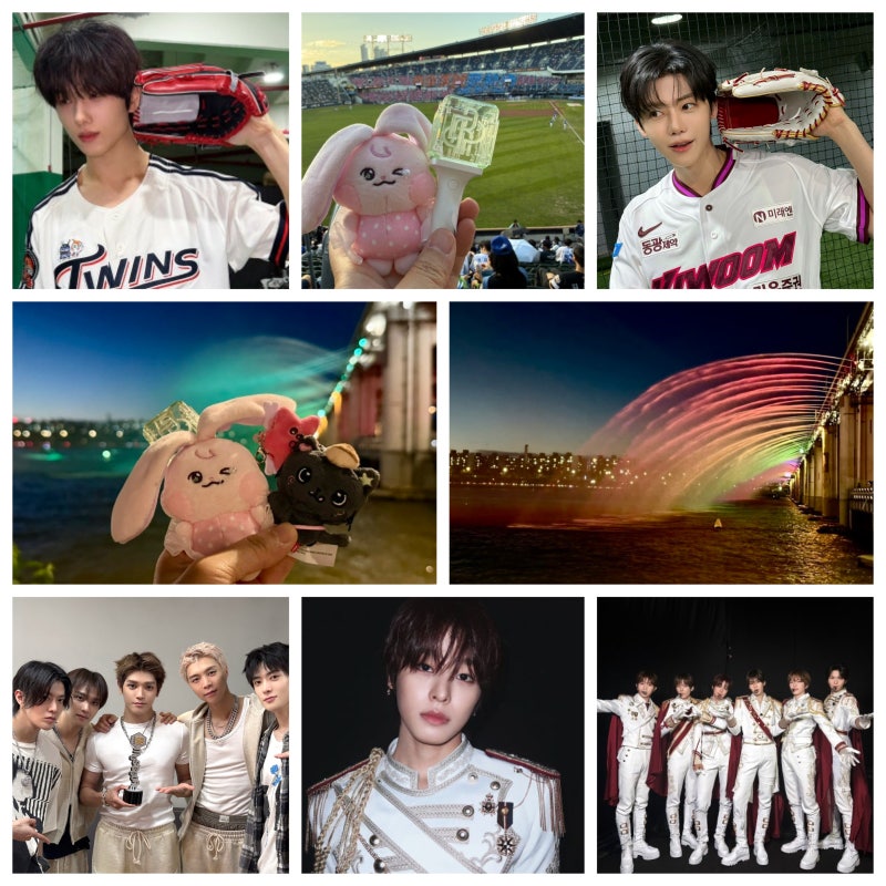 [엔시티] 471. 10주년기념 무지개분수, 승요 지성 재민 시구 & 127 1위, 위시 대만팬미팅 (feat. 한....