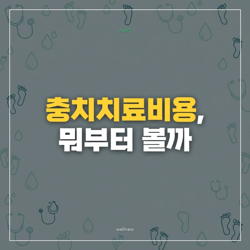 제가 충치치료비용 정리하다 헷갈렸던 부분 모았습니다