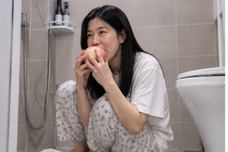 “또 저기서 먹는다고?” 린, 화장실 맨발 먹방…이혼 후 근황까지 공개됐다