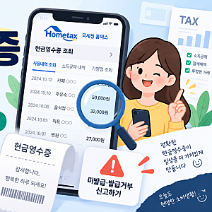현금영수증 조회방법 총정리｜미발급·발급거부 신고하는 방법까지
